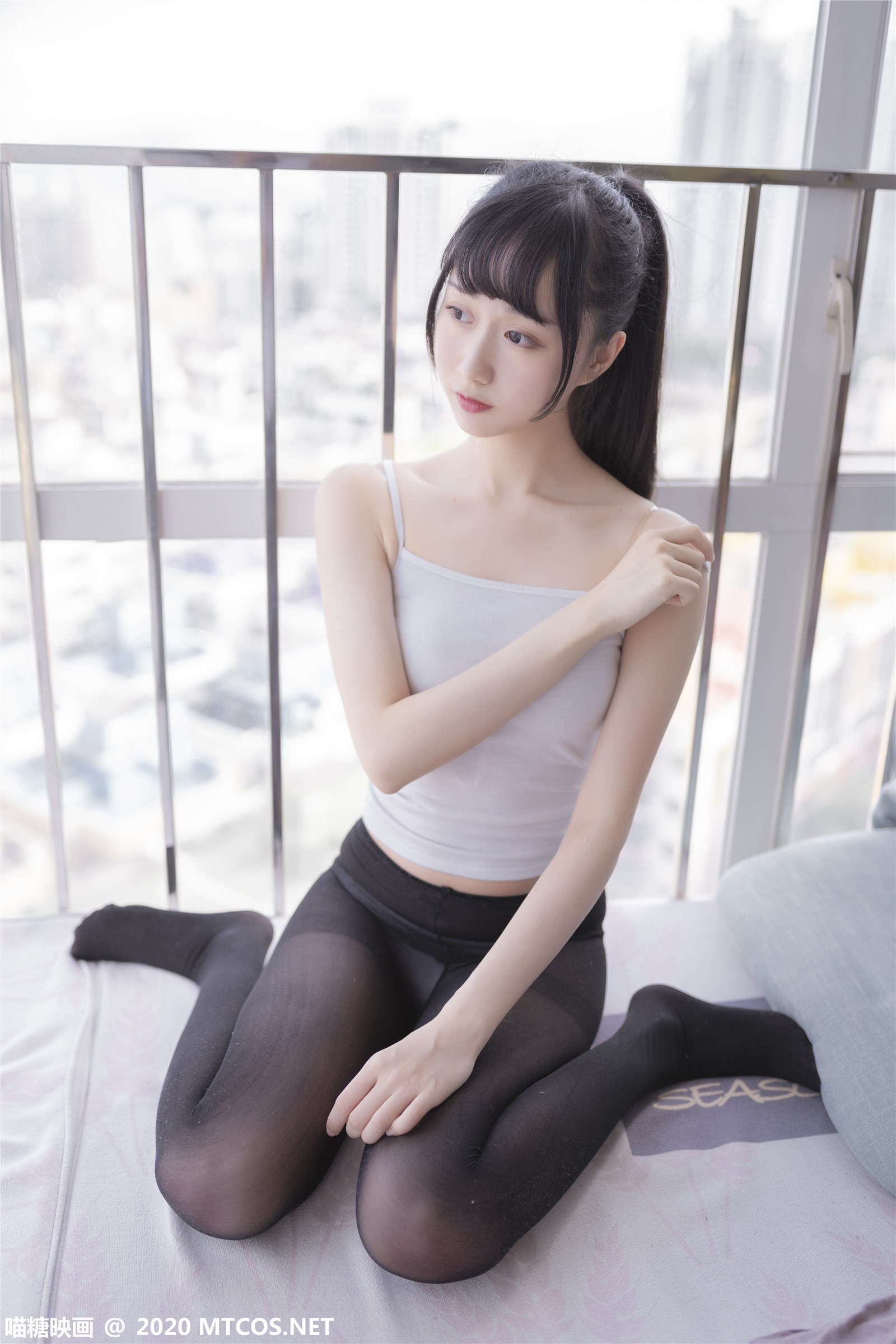 Meow sugar image Vol.199 continuous white T(21)